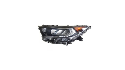 Far TOYOTA RAV4 (XA50), 04.2018-, partea stanga, Taiwan, Tip=USA; LED+W5W+WY28/8W; manual; rama argintie; Omologare: SAE; LED
