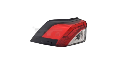 Stop spate lampa TOYOTA RAV4 (XA50), 04.2018-, partea stanga, TYC, LED+WY21W; fara modul LED; cu harnasament de cabluri; exterior