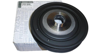 Fulie arbore cotit OE Renault Laguna 2, Megane 2 , Megane 3, Scenic 2 , Nissan Primera motorizare 1.9 dCi , originala 8200523072, fulie vibrochen