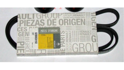 Curea alternator OE Renault 4PK1538 Dacia Logan , Sandero , Clio 2, Kangoo, Thalia , Twingo 1.2 16V , cu caneluri pentru transmisie 