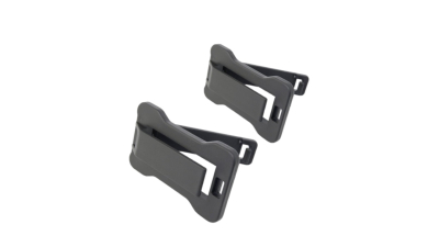 Clips fixare centura siguranta auto Cosmic ornament silver, 2buc
