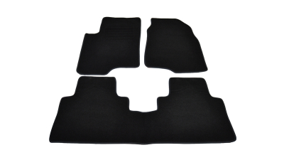 Covorase mocheta Chevrolet CAPTIVA 7/2006- Negru, set de 3 bucati