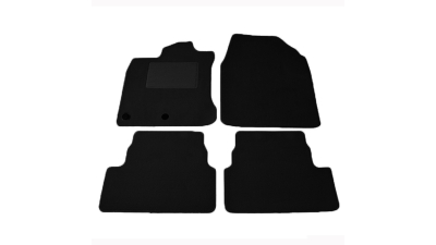 Covorase mocheta Nissan QASHQAI  (J10) 3/2007-2013; Negru, set de 4 bucati