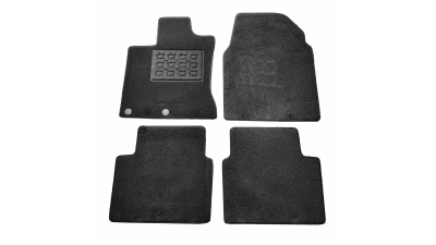 Covorase mocheta Nissan QASHQAI 2 10/2008- Negru, set de 4 bucati