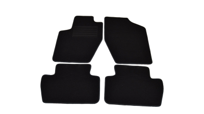 Covorase mocheta Peugeot 307 3usi 6/2001-8/2007 5 usi 6/2001-08/2008 si SW/Combi 6/2001-08/2008 Negru, set de 4 bucati