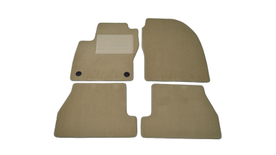 Covorase mocheta Ford Focus 2 Sedan, Limuzina, si Combi 6/2011- Bej, set de 4 bucati