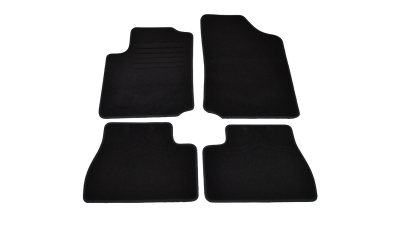 Covorase mocheta Citroen C3 2/02-10/09 Negru, set de 4 bucati