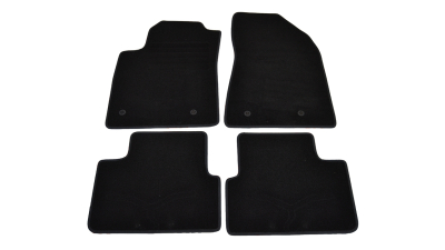Covorase mocheta Fiat Bravo 2/2007- Negru, set de 4 bucati