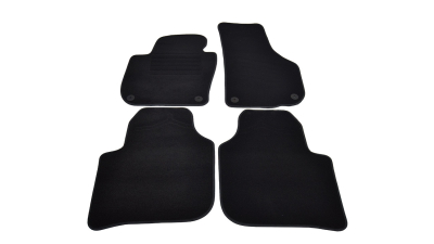 Covorase mocheta Skoda Superb 7/2008- Negru, set de 4 bucati
