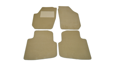 Covorase mocheta Skoda Roomster 6/2006- Bej, set de 4 bucati