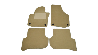 Covorase mocheta Skoda YETI 10/2009- Bej, set de 4 bucati