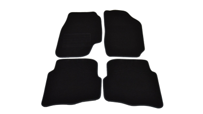 Covorase mocheta Seat IBIZA 3/2002-5/2008 Negru, set de 4 bucati