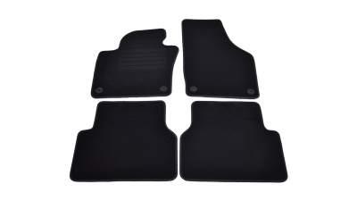 Covorase mocheta VW TIGUAN 12/2007- Negru, set de 4 bucati