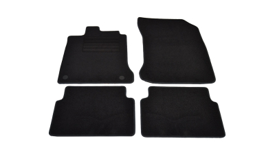 Covorase mocheta Renault Laguna 3 5USI/SW 10/2007- Negru, set de 4 bucati