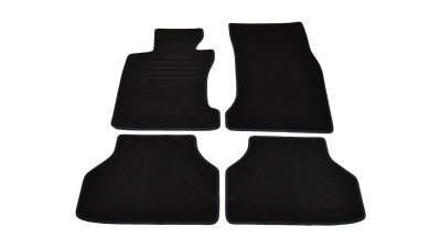 Covorase mocheta BMW Seria 5 E61 SW 4/2004-5/2010 si Seria 5 E60 4usi 07/2003-12/2009 Negru , set de 4 bucati