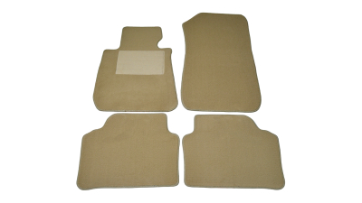 Covorase mocheta BMW Seria 3 E90 4 USI 2/2005-1/2012 Bej, set de 4 bucati