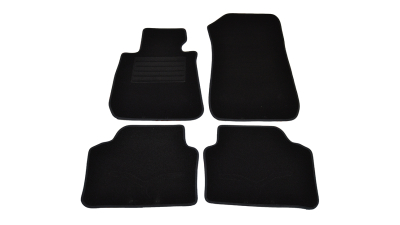 Covorase mocheta BMW Seria 3 E91 SW, Combi 9/2005- Negru, set de 4 bucati