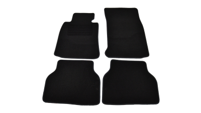 Covorase mocheta BMW Seria 5 E39 Sedan 12/1995-6/2003 E39 Combi - SW 12/1995>5/2004 Negre, set de 4 bucati