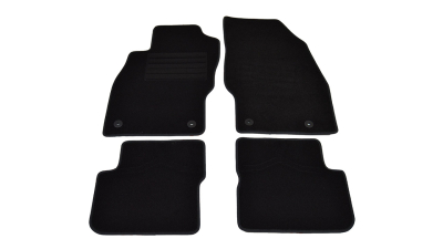 Covorase mocheta Opel Corsa D 3/5USI 9/2006- Negru, set de 4 bucati