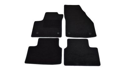 Covorase mocheta Opel Meriva B 5/2010- Negru, set de 4 bucati
