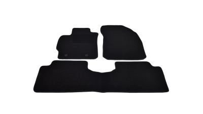 Covorase mocheta Toyota AURIS 3/5USI 1/2007-7/2012 Negru, set de 3 bucati