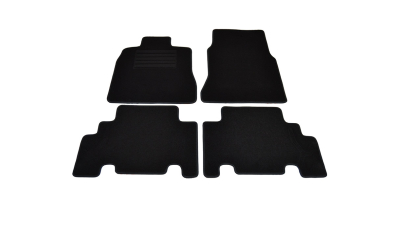 Covorase mocheta Mercedes Clasa A W168 10/1997-7/2004 Negru, set de 4 bucati