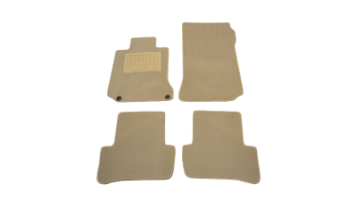 Covorase mocheta Mercedes Clasa C W204 4USI SW 2/2007- Bej, set de 4 bucati