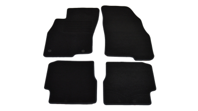 Covorase mocheta Fiat PUNTO 3Usi/5usi 1/2012- si Fiat PUNTO EVO 3Usi/5Usi 10/2009-4/2012 Negru , set de 4 bucati