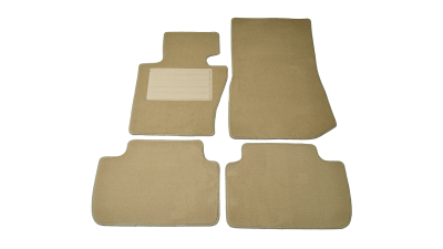 Covorase mocheta BMW X3 E83 1/2004-10/2010 Bej, set de 4 bucati, fara cleme de fixare in podea