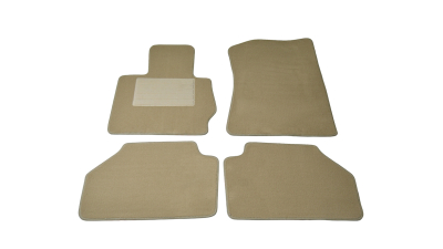 Covorase mocheta BMW X3 F25 11/2010- BMW X4 F26 2016-, Bej, set de 4 bucati