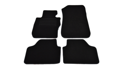 Covorase mocheta BMW X1 E84 10/2009- Negru, set de 4 bucati