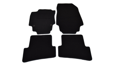 Covorase mocheta Renault CAPTUR 2013- Negru, set de 4 bucati