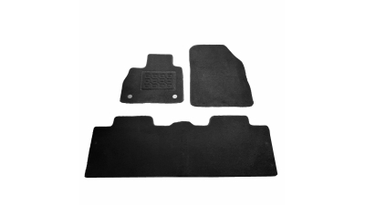 Covorase mocheta Renault Espace 5 2014-prezent, 5 Usi, Negre, set de 4 Buc.