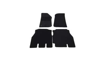 Set covorase auto din mocheta Jeep Wrangler Iv (Jl) 2019-, Negru, 4 Buc.