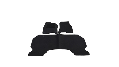 Set covorase auto din mocheta Dodge Ram 1500 2021-, Negru, 3buc.