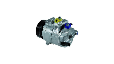 Compresor aer conditionat Audi A3 (8P), 05.2003-05.2010, motorizare 1.6 TDI/1.9 TDI, diesel, rola curea 110 mm, 6 caneluri, tip Sanden: PXE16