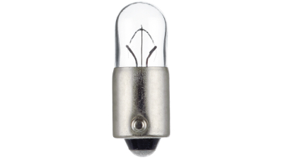 Bec auto HELLA 12V T5 W2x4.6d 1.2W alb , 1 buc.