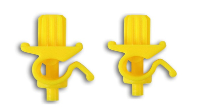 Clips tija capota fata Ford Fiesta/Courier, 04.1989-10.1995, Ka (Rb) 09.1996-11.2008 , Mondeo, 03.1993-11.2000; Transit (Ve83), 06.1994-07.2000, fixare capota, 2 buc