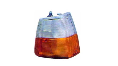 Semnalizare fata cu lumina parcare VOLVO 240 (P2), 81-93, partea Dreapta, DEPO, tip bec P21/5W+P21W; cu dulie bec;