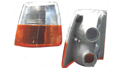Lampa semnalizare fata cu pozitie Volvo 940/960 (9), 1990-1998, fata, Stanga, alb si galben, DEPO