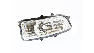 Lampa semnalizare oglinda Volvo C30 10.2006-2013; Volvo C70 (M) 2006-2013, Volvo S40/V50 (Ms/Mw) 04.2007-05.2012; S60 (Rs/P24) 03.2005-03.2010; S80 (As) 04.2006-05.2011; V70 (Bw) 03.2007-2011 , partea Fata Dreapta, Alb, Ece, Taiwan ; Fara Suport Becuri,