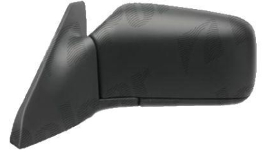 Oglinda exterioara Volvo S40 / V40 (Vs/Vw) 1996-2000 Partea Stanga Crom Asferica Electrica Cu Incalzire, carcasa neagra grunduita