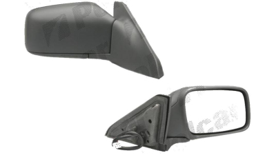 Oglinda exterioara Volvo S40 / V40 (Vs/Vw) 1996-2000 Partea Dreapta Crom Convex Electrica Cu Incalzire, carcasa neagra grunduita