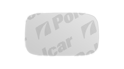 Geam oglinda Volvo C70 (M), 03.2006-01.2007, Volvo S40/V50 (Ms/Mw), 10.2003-04.2007, Volvo S40/V50 (Ms/Mw), 10.2003-04.2007, partea Dreapta, culoare sticla crom , sticla convexa, cu incalzire,
