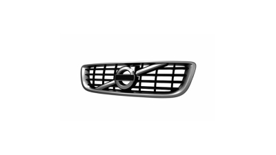 Grila radiator, masca fata Volvo S40/V50 (Ms/Mw), 2010-05.2012, parte montare centrala, crom/negru, 904305-1, Aftermarket