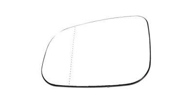 Geam oglinda Volvo C30, 10.2006-01.2010, Volvo S40 / V50 (Ms/Mw), 04.2007-2009, Volvo S60 (Rs), 2006-03.2009, Volvo V70 (Bw), 03.2007-2016, Volvo S80 (AS) 04.2006-2009, partea stanga, cu incalzire, Asferica, 30762571