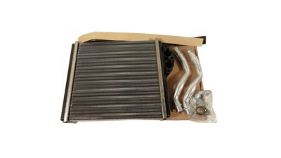 Radiator Incalzire Volvo 440/445/460/464, 09.1988-12.1996, diesel, benzina, cu conducte, 480, 03.1986-07.1996, motor 1.7 T, cutie manuala, aluminiu mecanic/plastic, 187x194x42 mm, SRLine