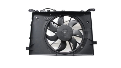 GMV radiator electroventilator Volvo S70/V70/C70, 1997-2006, motor 2.0 T, 2.3 T, 2.4; 2.5 T, benzina, 320 W; 420 mm; 2 pini, 