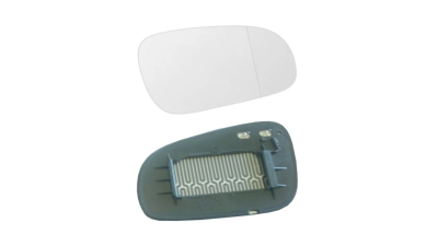 Geam oglinda Volvo S60 (Rs), 11.2000-03.2004, Volvo S80 (Ts/Xt), 05.1998-04.2003, Volvo V70 (P80), 04.2000-06.2004, Dreapta, Cu incalzire, Convex, View Max, 9203121 9060552M
