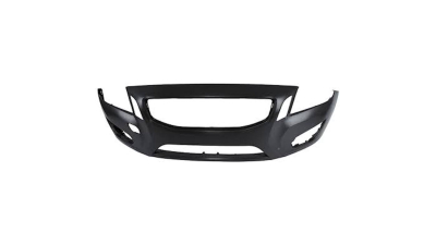 Bara fata Volvo S/V60 (Y20) 04.2010-05.2013, Grunduita, cu gauri pentru spalator faruri, 39802501